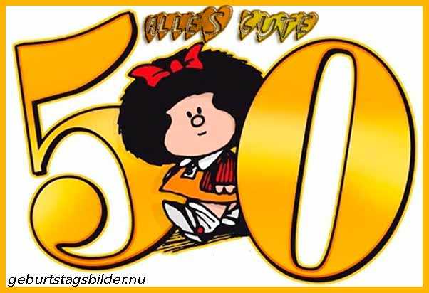 Mafalda und 50 Geburtstag